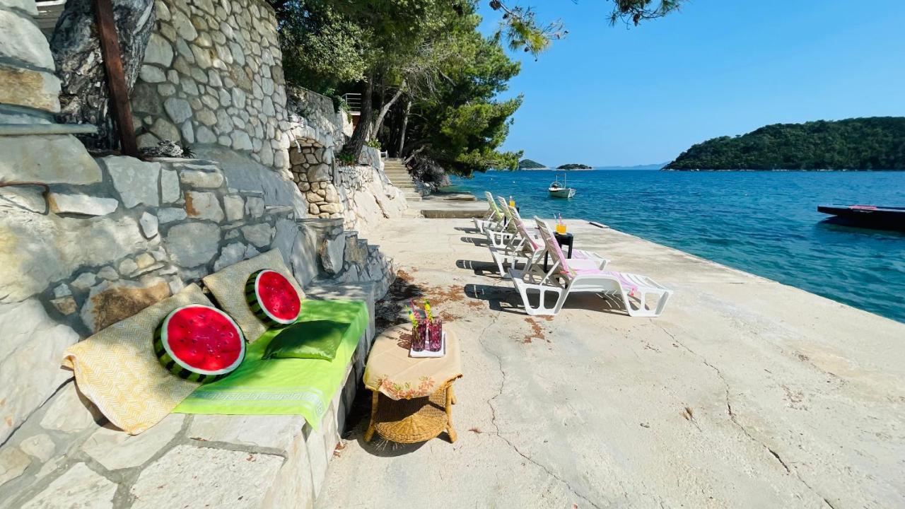Lovely Apartments On The Private Beach - Island Korcula Prizba Ngoại thất bức ảnh